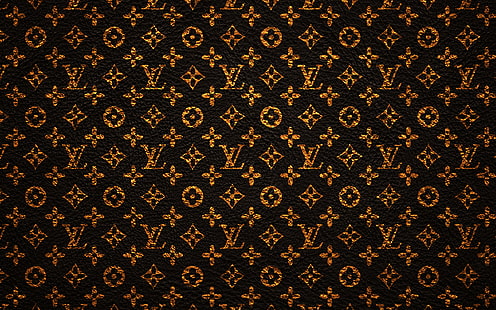 Louis, Vuitton, wzór, sztuka, Tapety HD HD wallpaper