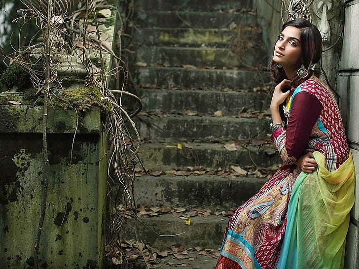 ممثلة هندية كابور عارضة أزياء سونام، خلفية HD
