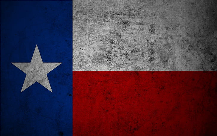 Texas, drapeau, Fond d'écran HD