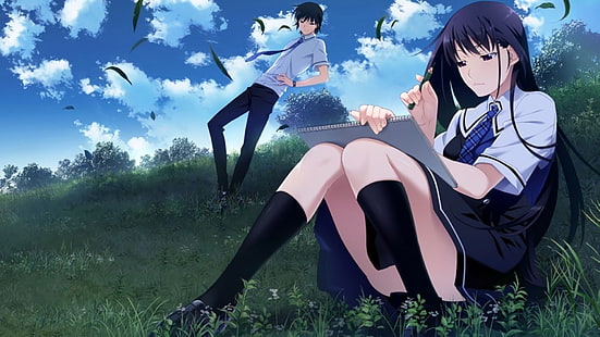 Anime, Grisaia (Series), Grisaia No Kajitsu, HD wallpaper HD wallpaper