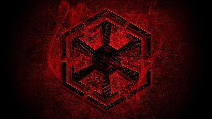 Dark, Logo, Star Wars, HD wallpaper
