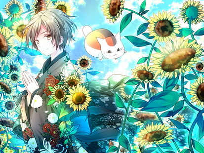 Anime, Book of Friends Natsume, Natsume Yuujinchou, Takashi Natsume, Wallpaper HD HD wallpaper