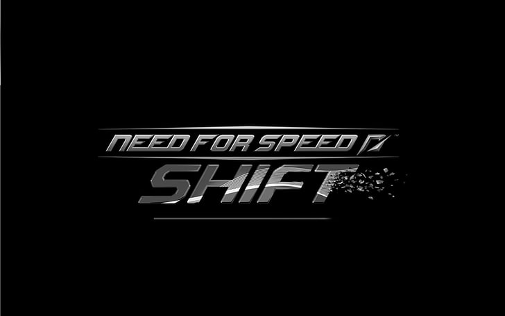Necessità di speed shift logo, nfs, necessità di velocità, font, nome, gioco, Sfondo HD