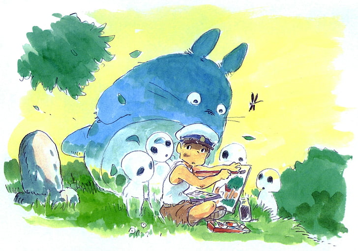 anime, Studio Ghibli, Fondo de pantalla HD