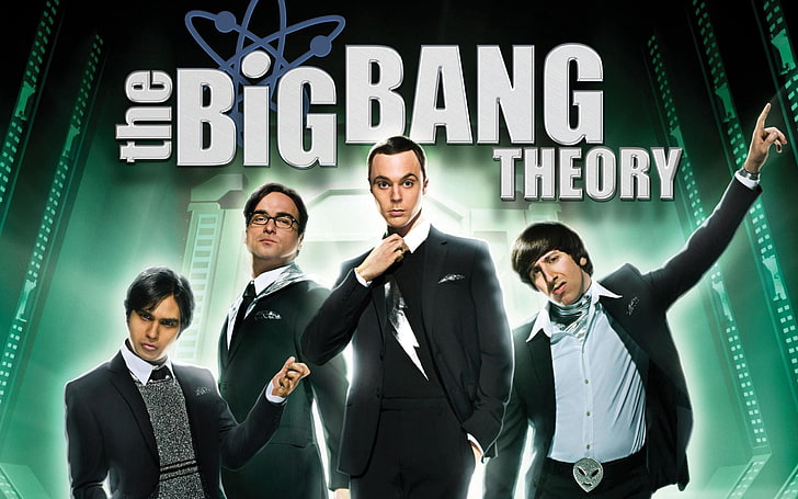 Плакат о теории большого взрыва, теория большого взрыва, главные герои, ботаника, друзья, HD обои