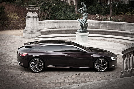 Luxusautos, 2015 Auto, Konzept, Citroen DS9, Citroen, Supercar, Metropolis, NUMERO 9, Seite, HD-Hintergrundbild HD wallpaper