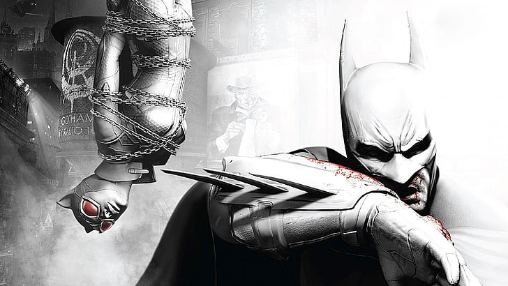배트맨, 배트맨 : Arkham City, Catwoman, HD 배경 화면