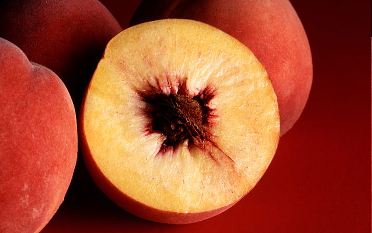 Peaches macro photography, Peaches, Macro, Photography, HD wallpaper