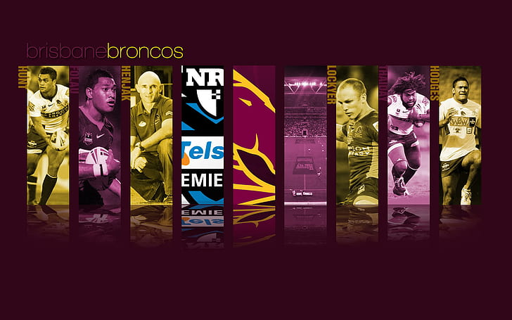 Brisbane Broncos HD, sport, brisbane, broncos, Fond d'écran HD