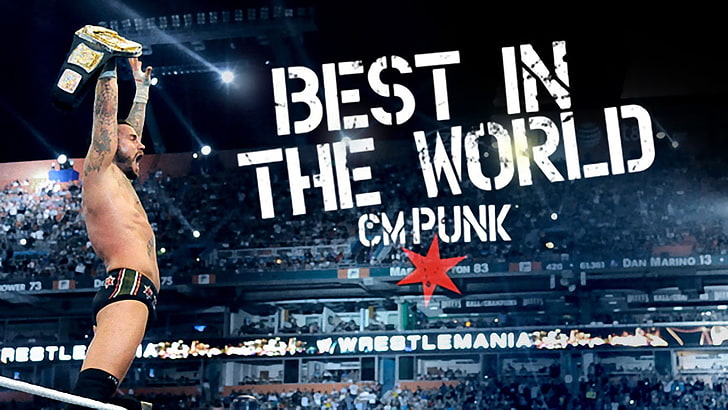 Wrestling, WWE, CM Punk, HD-Hintergrundbild