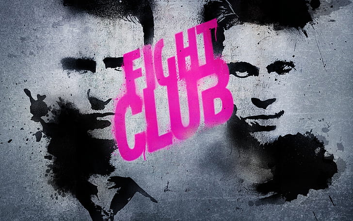Fight Club Artwork, fight club illustration, HD wallpaper
