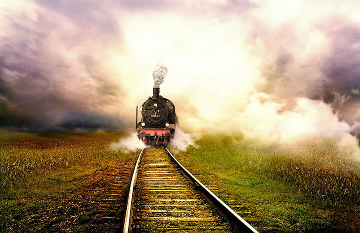 4 K, Zug, Eisenbahn, HD-Hintergrundbild