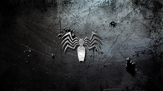 Spider-Man Venom Marvel HD, fondo de pantalla de spider-man, dibujos animados / cómic, hombre, maravilla, araña, veneno, Fondo de pantalla HD HD wallpaper