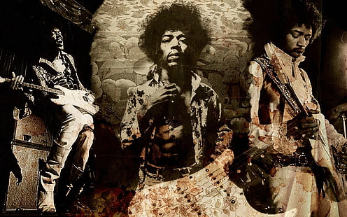 Piosenkarze, Jimi Hendrix, Tapety HD HD wallpaper