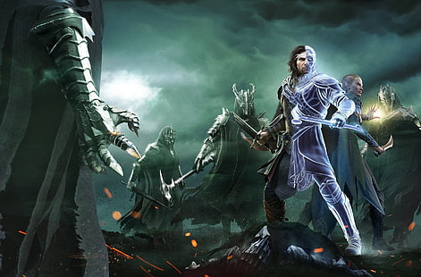 Videospiel, Mittelerde: Schatten des Krieges, Talion (Mittelerde), HD-Hintergrundbild HD wallpaper