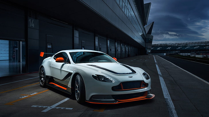 Aston Martin Vantage GT3, car, race tracks, HD wallpaper