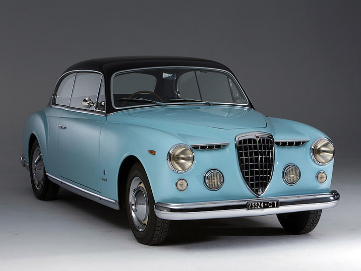 1952, aurelia, b53, coupé, lancia, retro, Sfondo HD