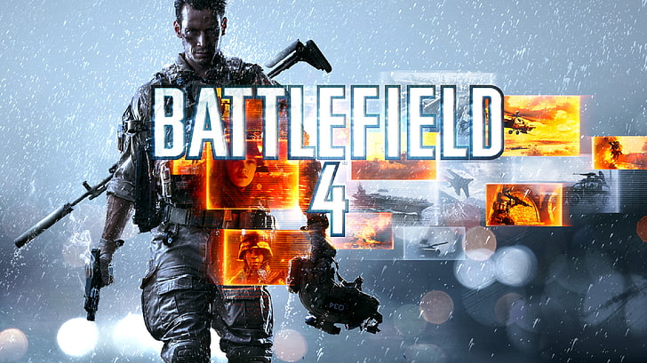 Battlefield 4, Electronic Arts, зарове, видео игри, HD тапет