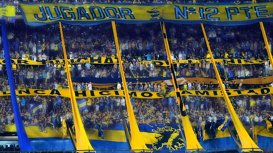 Jugador n. 12 PTE, Boca Juniors, persone, Sfondo HD HD wallpaper