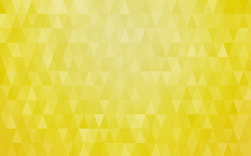 Abstraits arbres de Noël Triangles jaunes ..., Aero, coloré, jaune, fond, modèle, triangles, polygones, losange, Fond d'écran HD HD wallpaper