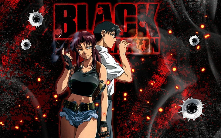 Anime, Black Lagoon, Revy (Black Lagoon), Tapety HD