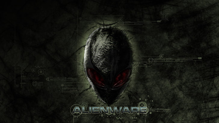 Alienware logo, Alienware, HD wallpaper
