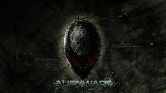 Logo Alienware, Alienware, Sfondo HD HD wallpaper