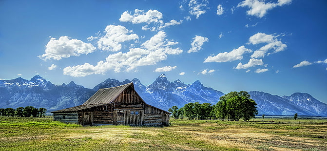 brown wooden house on middle of green grasses photo during daytime, wyoming, wyoming, Weekend, Wyoming, middle, green, grasses, photo, daytime, clouds, skies, mountains, tree, country  house, wood, view, fresh  breeze, relax, chill  out, spiritual, romantic, HDR, Photographer, Pro, Nikon, Photography, Amazing, Lovely, Emotions, Beautiful, Stunning, Shot, Shoot, Capture, Image, Picture, Edge, Angle, Composition, Processing, Treatment, Fun, Framing, Unique, Background, resolution, lighting, Light, reflections, tones, Mood, WallPaper, cool, magical, texture, Perfect, surreal, exposure, painting, colors, D2X, nature, landscape, love  peace, serenity, calm, mountain, european Alps, outdoors, summer, scenics, HD wallpaper HD wallpaper