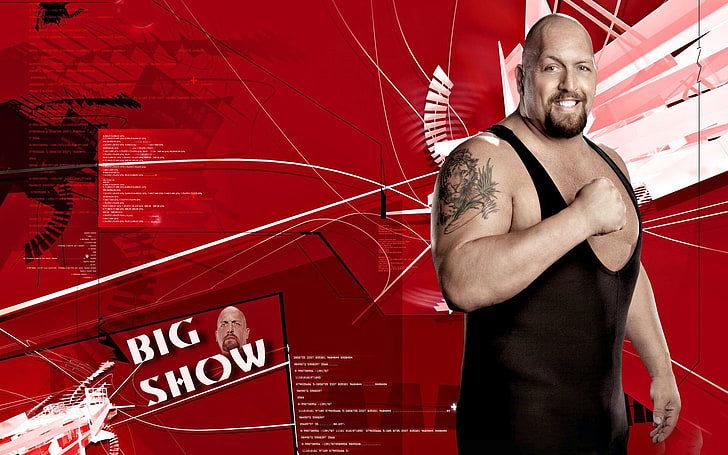 big, show, wrestling, wwe, HD wallpaper