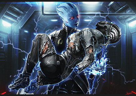 ألعاب الفيديو Mass Effect 2 Jane Shepard Liara TSoni Cerberus Asari Mass Effect Mass Effect 3 Commander Shepard، خلفية HD HD wallpaper