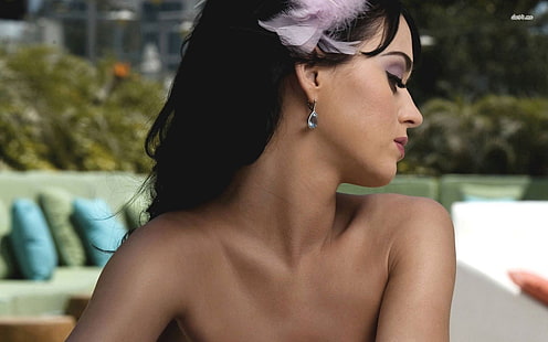Katy Perry, Katy Perry, Berühmtheit, Brünette, Sängerin, Frauen, Gesicht, Profil, HD-Hintergrundbild HD wallpaper
