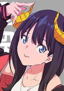 anime, anime dziewczyny, SSSS.GRIDMAN, Takarada Rikka, Tapety HD HD wallpaper