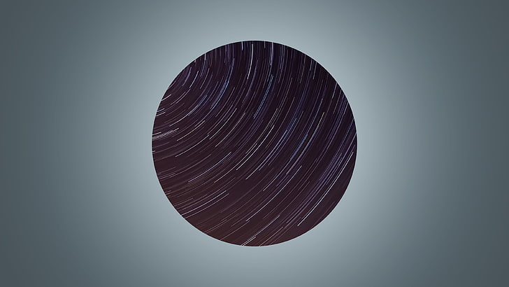 lingkaran, minimalis, Wallpaper HD
