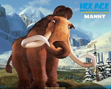 ยุคน้ำแข็ง: รุ่งอรุณของไดโนเสาร์ยุคน้ำแข็ง, วอลล์เปเปอร์ HD HD wallpaper