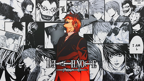 Обои Deathnote, Death Note, Ягами Лайт, манга, аниме, HD обои HD wallpaper