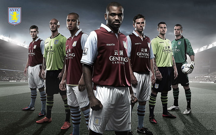 Aston Villa Football Club, football player wallpaper, Sports, Football, team, HD wallpaper