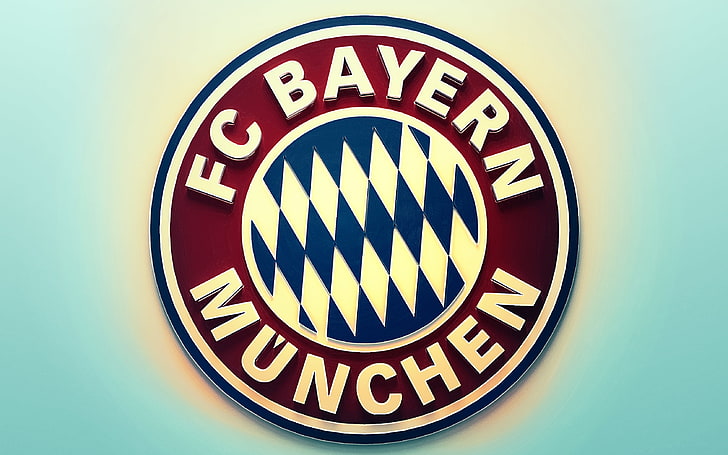 Logo, logo, emblemat FC Bayern Muchen, Niemcy, piłka nożna, sport, Bayern, Monachium, Bayern Monachium, Tapety HD