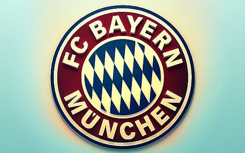 FC Bayern Muchen logo, logo, amblem, Almanya, futbol, ​​spor, Bayern, Munchen, Bayern Münih FC, HD masaüstü duvar kağıdı HD wallpaper