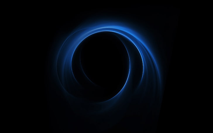 Espiral azul Huawei Honor V8, azul, honor, espiral, Huawei, Fondo de pantalla HD