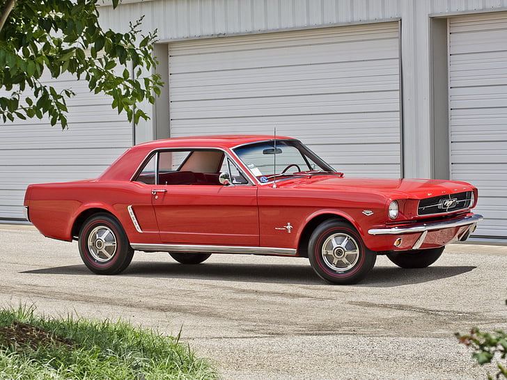 1965, 289, classic, coupe, ford, muscle, mustang, HD wallpaper