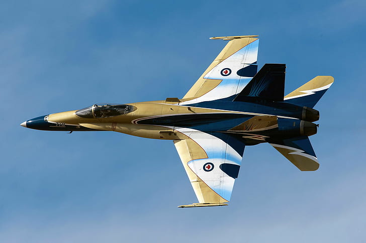 Jet Fighters, McDonnell Douglas CF-18 Hornet, Aircraft, Jet Fighter, HD wallpaper