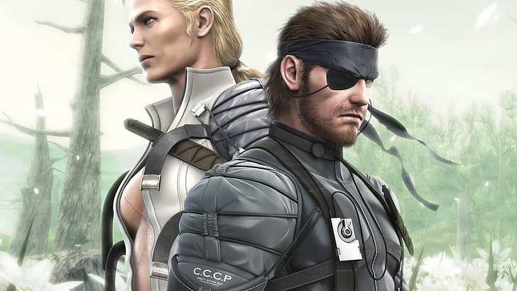 Personnages Metal Gear, Metal Gear Solid, Big Boss, Metal Gear Solid 3: Mangeur de serpents, The Boss, Metal Gear, Fond d'écran HD