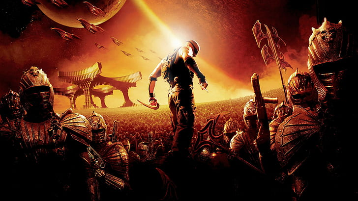 Chronicles of Riddick HD, film riddick, film, kronik, riddick, Wallpaper HD