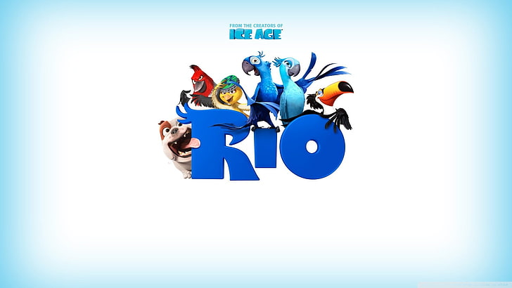 Ice Age Rio poster, movies, Rio (movie), animated movies, HD wallpaper