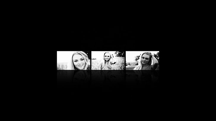 AnnaSophia Robb, collage, viso, Sfondo HD