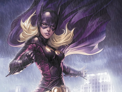 Papel de parede digital da DC Batgirl, Batgirl, Stephanie Brown, super-heroínas, histórias em quadrinhos, DC Comics, HD papel de parede HD wallpaper