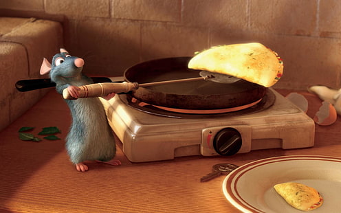 Ratatouille Remy Cooking, Ratatouille, Funny, Fond d'écran HD HD wallpaper