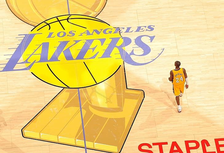 Kobe Bryant, NBA, Los Angeles Lakers, koszykówka, Tapety HD
