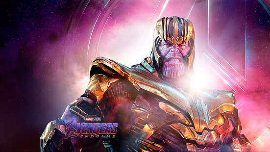 Die Rächer, Avengers Endgame, Thanos, HD-Hintergrundbild HD wallpaper