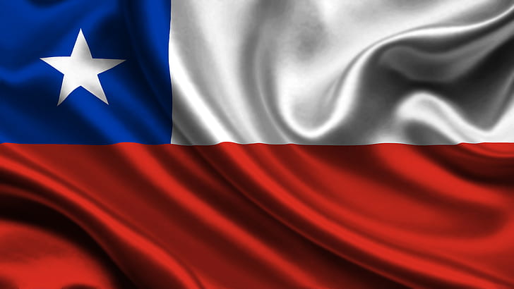 플래그, 칠레, HD 배경 화면